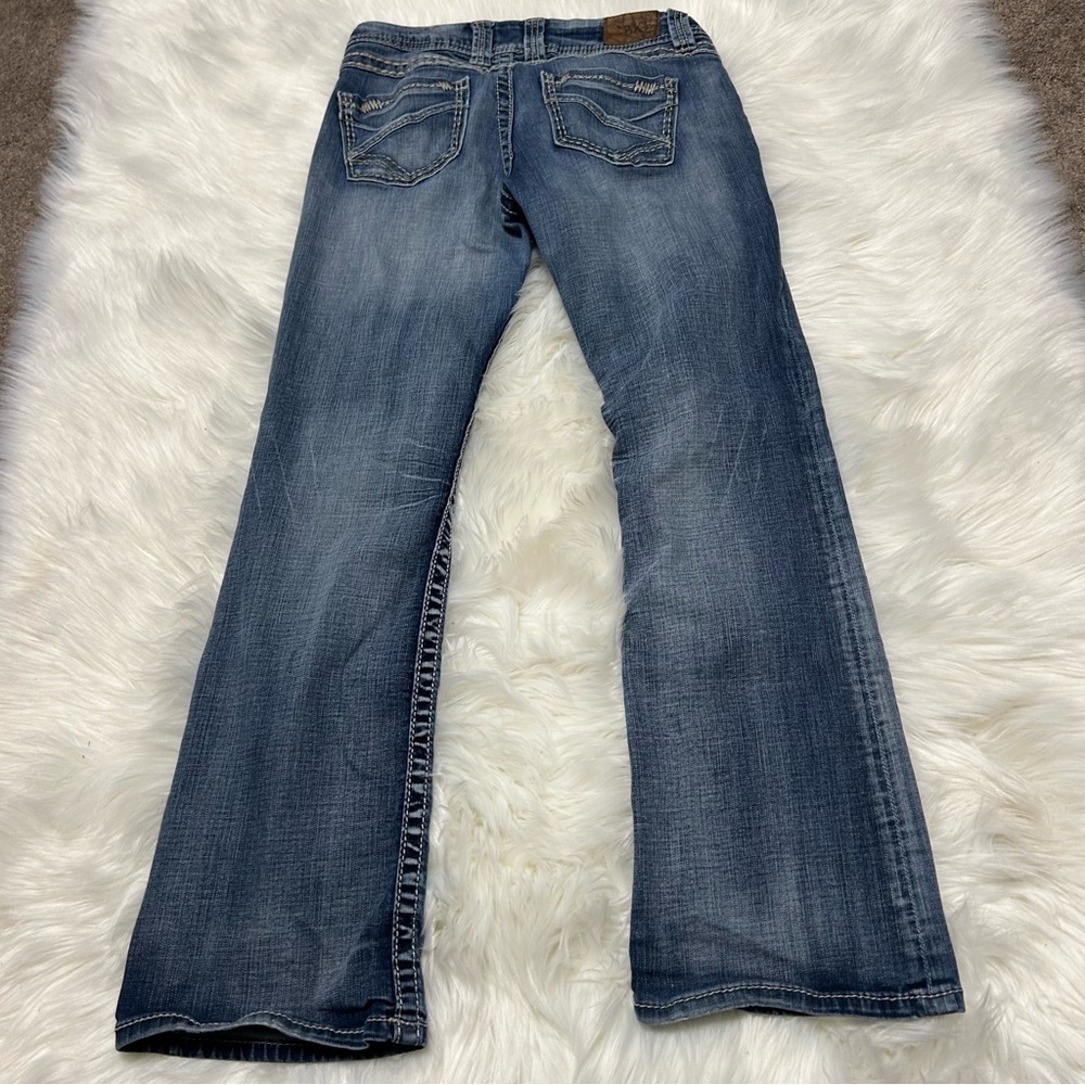 BKE Women's Medium Blue Bootcut Jeans